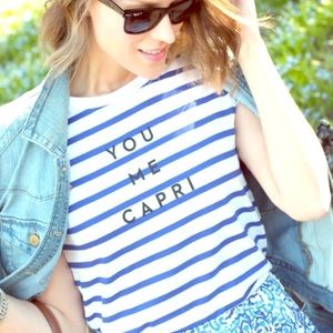 Milly striped top size large